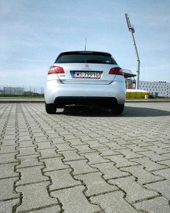 Peugeot 308 cena 29700 przebieg: 265785, rok produkcji 2014 z Siedlce małe 67